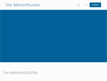 Tablet Screenshot of marinaroustan.com